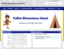 Tablet Screenshot of cescms.tattnallschools.org